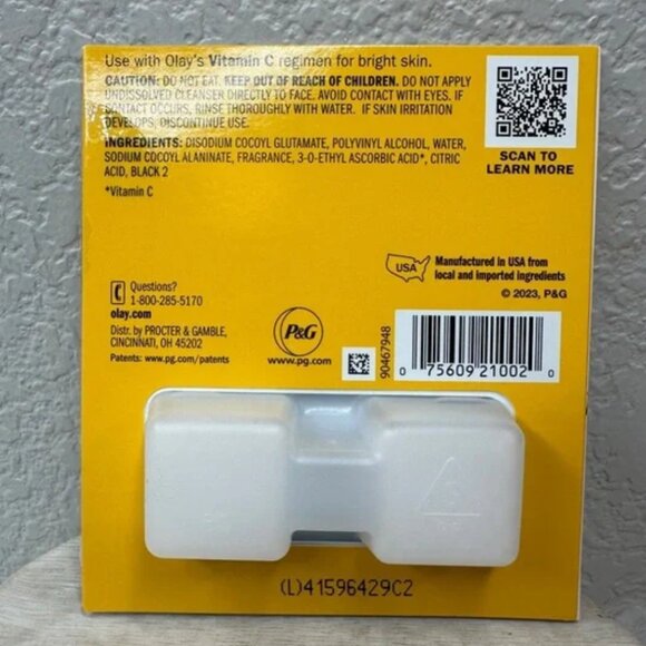 OLAY Cleansing Melts Vitamin C 32 Dissolving Pads 🆕 - Picture 2 of 2